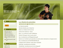 Tablet Screenshot of musicalbalat.es